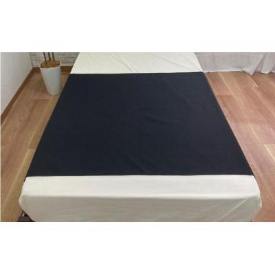 ふるさと納税 和歌山市 洗える消臭防水おねしょシーツ部分用150×100cmブラック1枚 |  | 01