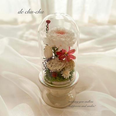 ふるさと納税 赤磐市 小さな ガラスドーム の 仏花 (2個セット) 花 フラワー 贈り物 [NO5765-1052] |  | 03