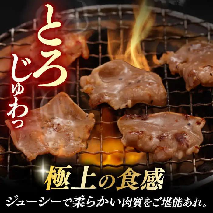 【6回定期便】【塩だれ】九州産 豚タン 毎月250g×4袋 （計6kg）長与町/岩永ホルモン [EAX168] 国産 スライス 焼肉