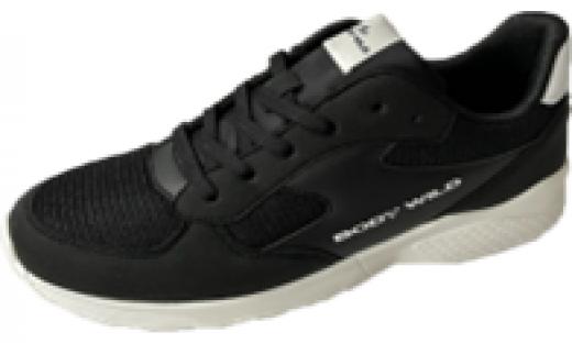 「BODY WILD」婦人用　スニーカー　 BLS 5575　（ブラック／22.5cm）