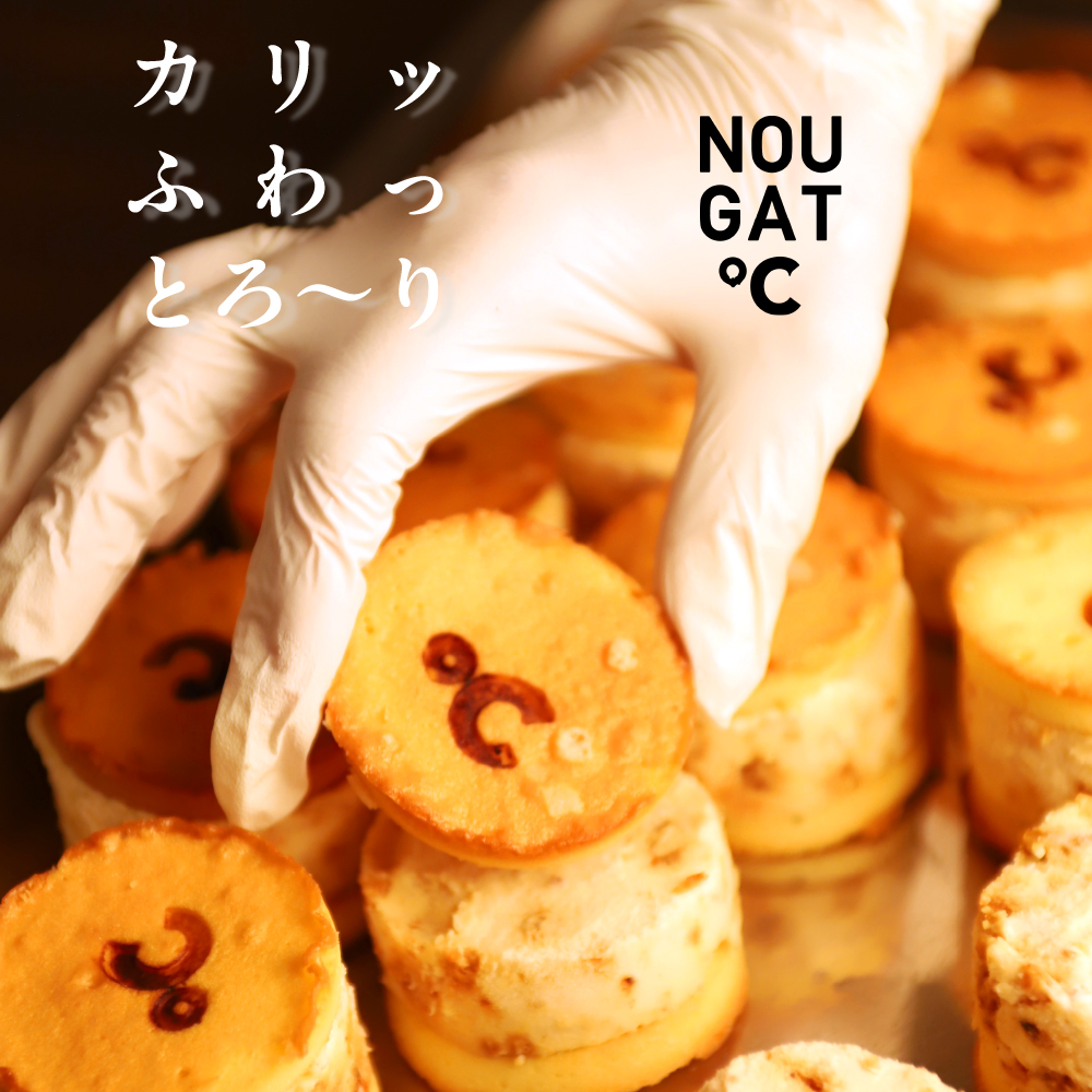 東京・品川発 贅沢なヌガーの味わい新食感スイーツ NOUGAT℃サンドプレーン 5個セット