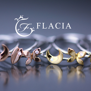 Pt900 リトルモチーフ 桜リング ピンクゴールド FHP-041T-PG