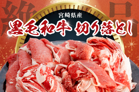 宮崎県産 黒毛和牛 バラ・モモ切り落とし 約750g×1P 冷凍｜国産牛 牛肉 お肉 切り落とし スライス バラ モモ パック 化粧箱入り 有田牧畜産業 宮崎県 諸塚村 AR-01