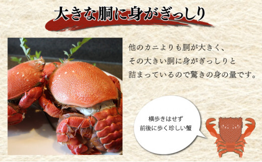 HRAGT-2 【数量・期間限定】宮崎県串間産アサヒガニ 特大サイズ約2kg(2~3匹) 日本では大変希少な国産アサヒガニ !【合同会社Houryoumaru】