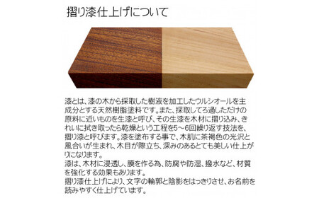 木製摺り漆高彫り表札（正方形）FCG012
