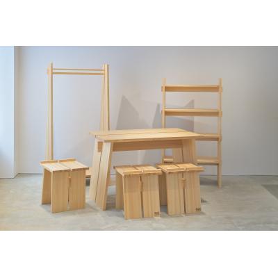 ふるさと納税 宍粟市 RYOUSEN_ HAGA TOWN Furniture Stool【スツール4脚セット】　BI2　 |  | 03