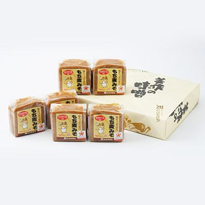 ふるさと納税 美作市 もち麦みそ400g　6個セット |  | 02