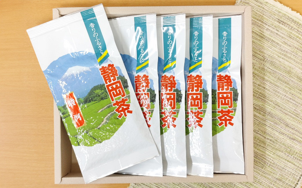 おすすめ・お茶屋のまかない煎茶 計500g 100g×5本 セット 【緑茶 茶葉】 煎茶 お茶 菊川茶 日本茶 静岡茶 緑茶