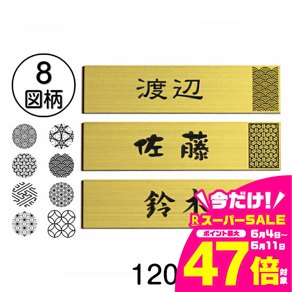 【ふるさと納税】【簡単・貼るだけ・選べるデザイン】デザイン表札 真鍮風 ゴールド S 簡単 貼るだけ シール おしゃれ 戸建 門柱 貼る タイプ マンション 賃貸 玄関 ポスト アルファベットメイド 機能門柱 オスポール 二世帯