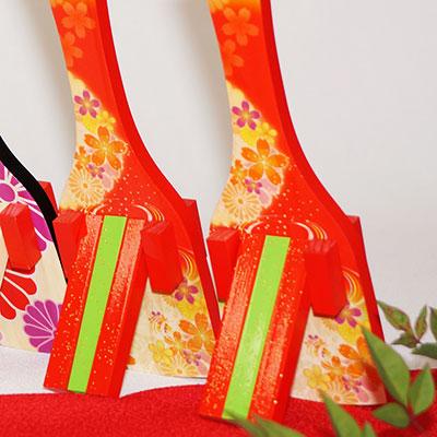 ふるさと納税 香美市 【高知のよさこい文化】 色彩鳴子 ルビー　1組