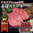 【ふるさと納税】 【ナカヤマさんちのお肉】うしの中山 赤身ステーキ 約500g（約250g×2枚） 鹿児島 和牛 牛肉 肉 国産 冷凍 リブロース ステーキ ステーキ肉 和牛ステーキ ごちそう 記念日 バーベキュー キャンプ おもてなし 贈り物 ギフト 【株式会社nixy 中山亭 鹿屋店】