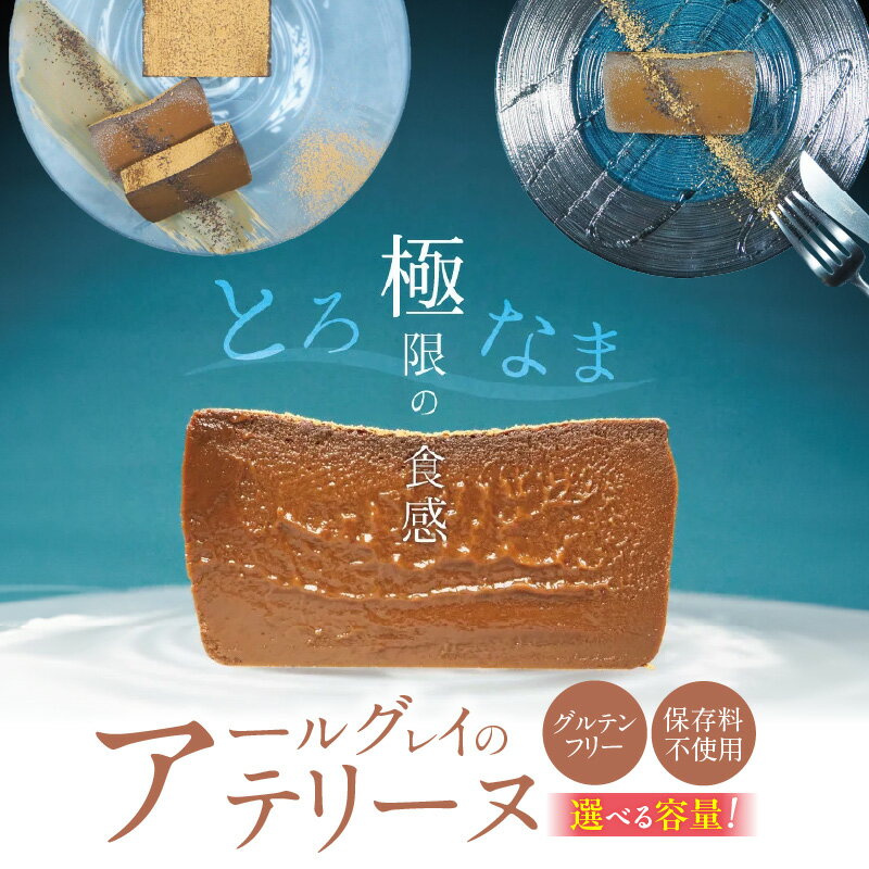 【ふるさと納税】アールグレイ テリーヌ 選べる 容量 約 200g 600g グルテンフリー 保存料不使用 食べる紅茶 手づくり なめらか 濃厚 爽やか 奥深い 味わい スイーツ デザート ケーキ ホワイトチョコ 専門店 冷凍 お取り寄せ お取り寄せスイーツ 愛知県 碧南市 送料無料