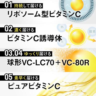 ふるさと納税 養老町 ビタミンCサプリメント ビタクリアC リポソームビタミンC配合 ビタミンC1,000mg 3袋セット |  | 03