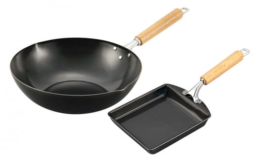 NFE-28IT ネオフェニックス 鉄製いため鍋 & 玉子焼 FC016042