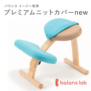 バランスイージー専用プレミアムニットカバーnew（ライトブルー）はっ水加工【 チェアカバー 椅子カバー チェアカバー 椅子カバー チェアカバー 椅子カバー チェアカバー 椅子カバー 】