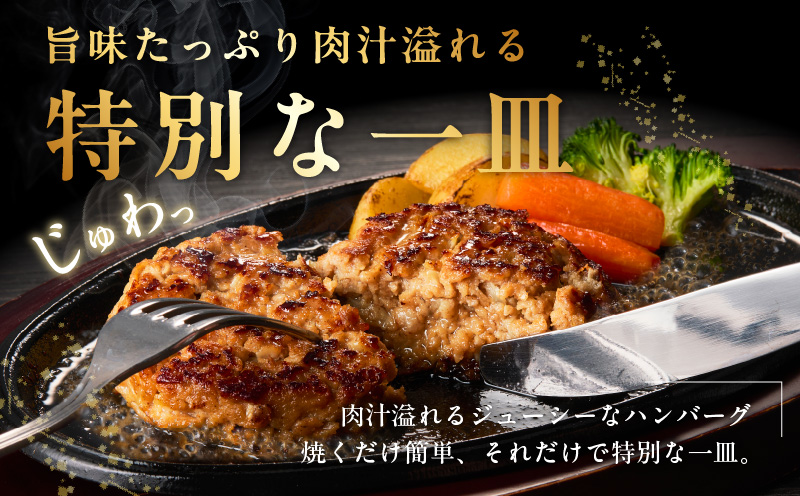 【特別規格】特大ハンバーグ 200g×8個【黒毛和牛入り BIGサイズ ハンバーグ 小分け 惣菜 冷凍 牛肉 豚肉 はんばーぐ 一人暮らし 数量限定】 CFX0025