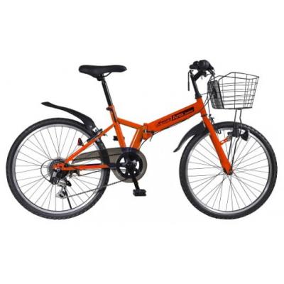 ふるさと納税 春日井市 Arex　Junior　24型6スピードノンパンク折りたたみジュニアマウンテンバイク　色:レッド