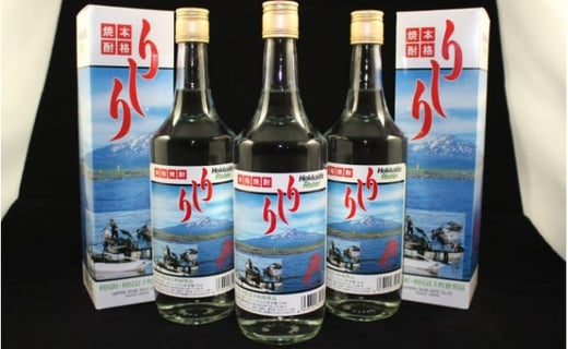 
利尻昆布焼酎720ml 3本セット
