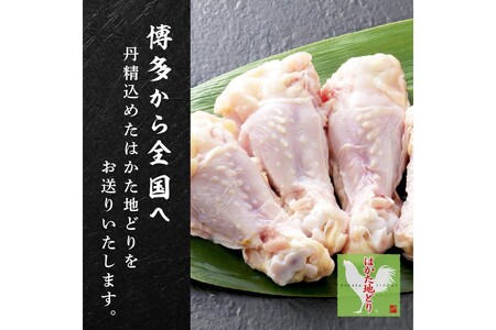 はかた地どり 手羽元 1kg(はかた地どり 地どり 手羽元 1kg 福岡県産 福岡)【A-846】
