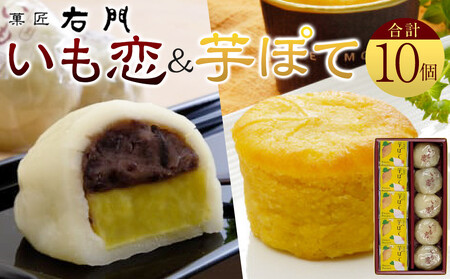 いも恋・芋ぽて10個入 ／ ＜テレビで紹介されました！＞銘菓 饅頭 まんじゅう スイートポテト 埼玉県