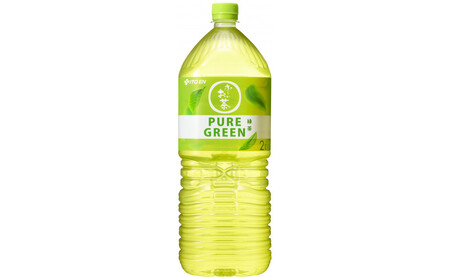 【3ヶ月定期便】伊藤園 おーいお茶 PURE GREEN 2L×6本【お～いお茶 ケース 送料無料 ソフトドリンク まとめ買い 常備 備蓄】