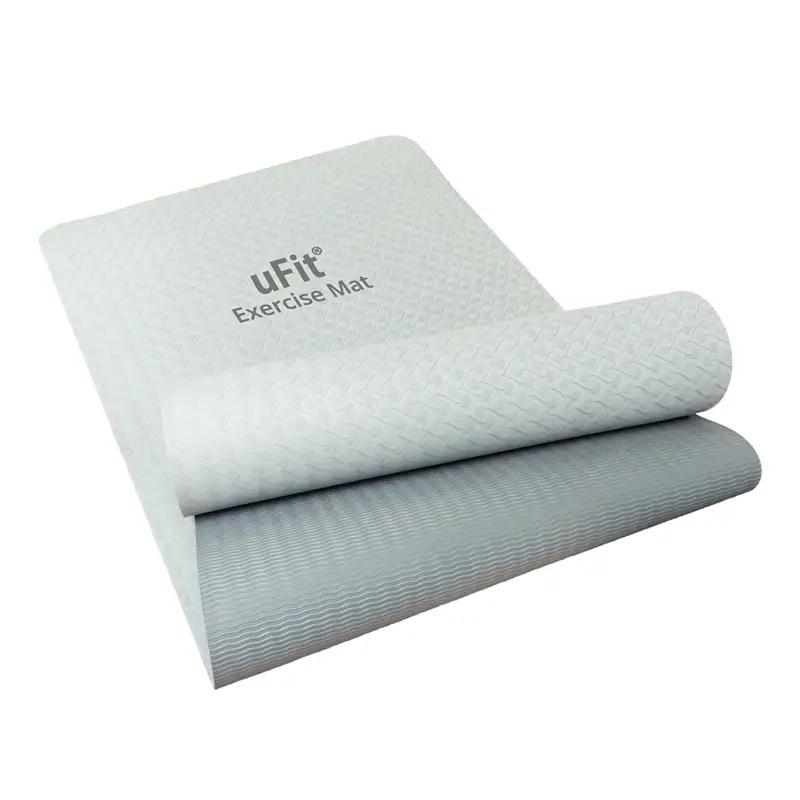 uFit Exercise Mat　183×61cm【グレー】 【136028-1】