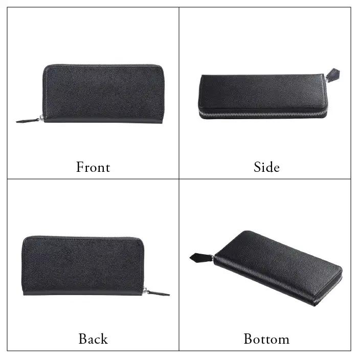 【豊岡財布】 craftsmanship　バレキRFウォレット（CW001）（ブラック）