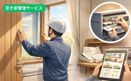 空き家管理サービス 2回 【yuib0003】