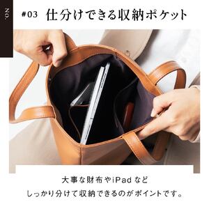 ミニトート 本革 ネイビー MURA｜ミニトート