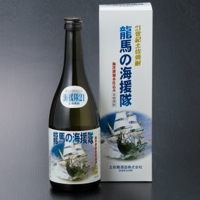 土佐鶴龍馬の海援隊２１度（米焼酎）７２０ｍｌ２本セット