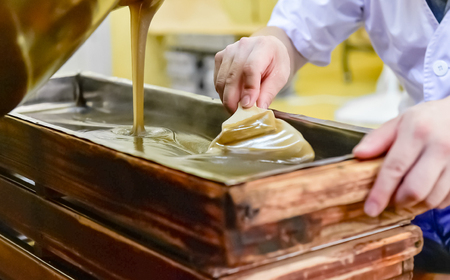 赤司ようかん一枚物・1号箱×1枚　日田市 / 有限会社赤司日田羊羹本舗 羊羹 和菓子 お菓子[ARFQ001]
