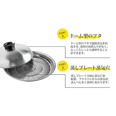 ふるさと納税 燕市 のせるだけで簡単蒸し器28〜30cm |  | 02