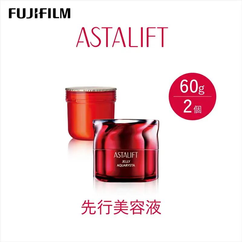富士フイルム 《先行美容液》アスタリフト ジェリーアクアリスタ60g (本品×1 レフィル×1)  【 化粧品 】