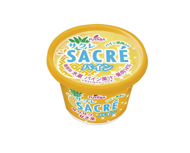 ◇数量限定◇　サクレパイン・サクレWメロン2種食べ比べセット ｜ フタバ食品　　パイン　メロン　アイス　かき氷　シャーベット　デザート　※離島への配送不可 ※2025年6月下旬頃より順次発送予定_イメ