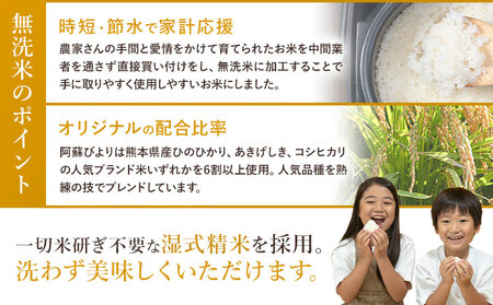 米 無洗米 訳あり 送料無料 12kg 6kg×2袋 熊本県産 阿蘇びより《30日以内に出荷予定(土日祝除く)》 お米 コメ こめ 国産 10kg 10キロ 以上 12kg 熊本県 南阿蘇村 阿蘇 び