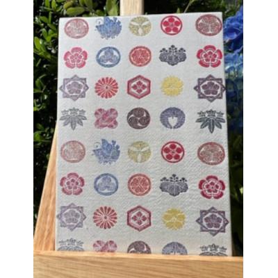 ふるさと納税 与謝野町 御朱印帳(家紋柄 A) |  | 01