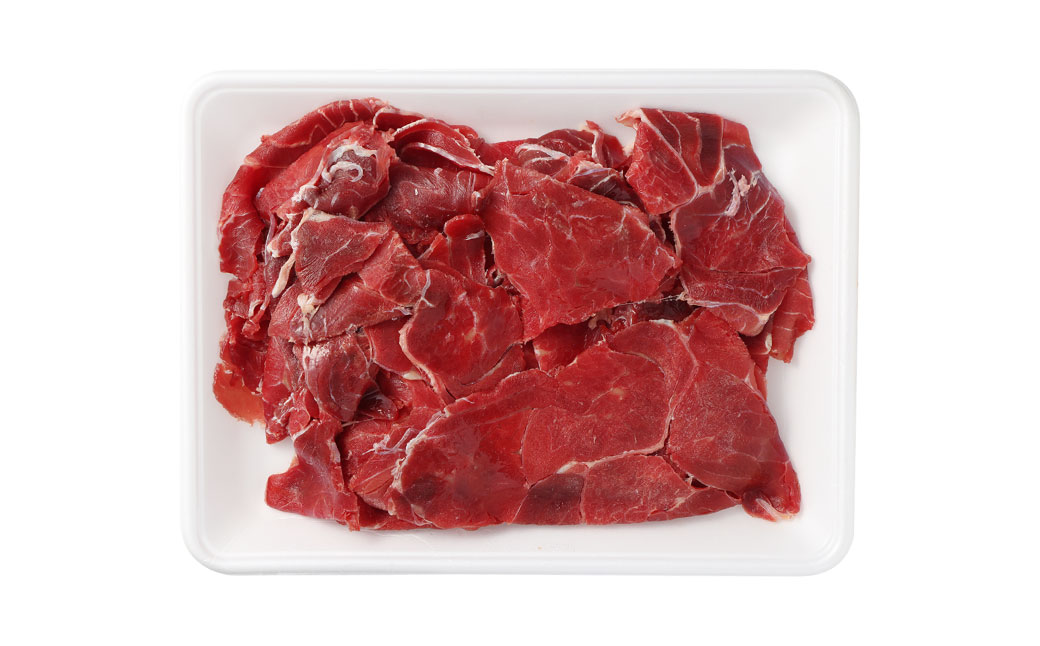 【3ヶ月定期便】 馬肉小間スライス1kg（500g×2パック） 合計3kg 馬肉 お肉 こま切れ