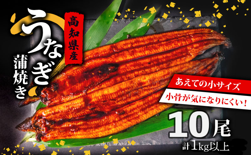 【高知県産】 うなぎ蒲焼き 1kg（100～120×10尾）/ 鰻 ウナギ かば焼き 冷凍