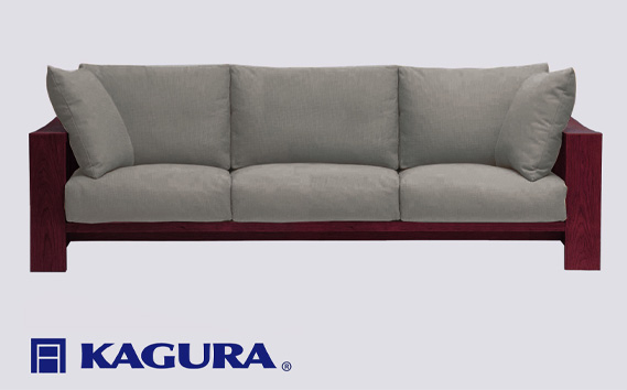 
家具蔵 KAGURA 3.5Pソファ モデルノ ウォールナット材 家具 ソファー 3.5人掛け sofa リビングソファー 木材 無垢材 職人 手作業 天然木 高級木材 無添加 安全 ジャパニーズモダン 高級家具 熟練 無着色 おしゃれ 天然木無垢材 温もり シンプル 洗練
