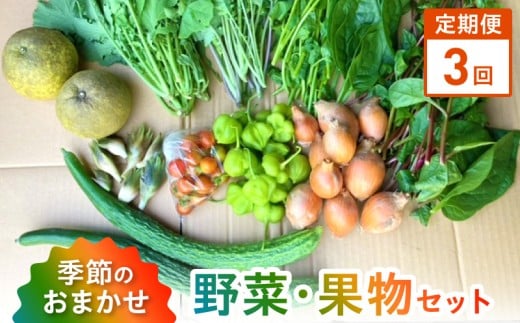 S096-004-T03_【定期便3回】季節のおまかせ野菜と果物セット