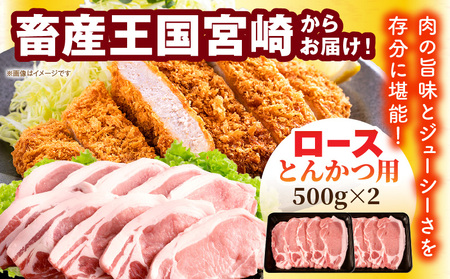 宮崎県産豚肉『とんかつ用』セット(ロース・ヒレ)合計2kg ロース ヒレ とんかつ