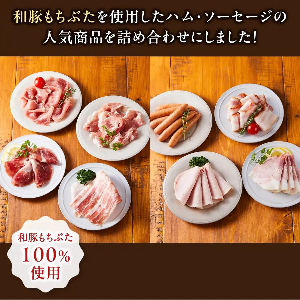 【ふるさと納税限定】和豚もちぶた使用ハム・ソーセージ詰め合わせ ｜ ソーセージ 惣菜