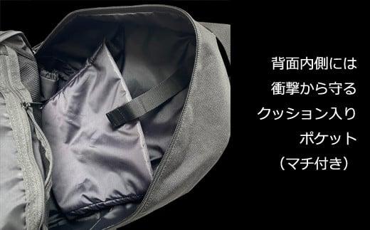 005-140　【ブラック】背面セキュリティーポケット＆保冷保温ポケット付き お悩み解決リュック 