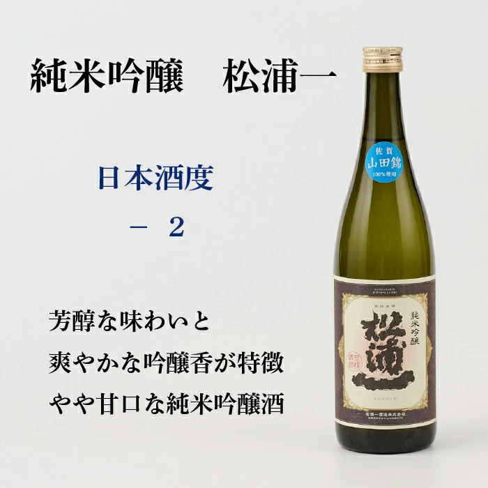 TheSAGA認定酒 純米吟醸酒おまかせ2本 定期便3回【佐賀認定酒 720ml 佐賀 佐賀ん酒 日本酒 冷酒 熱燗 飲み比べ 贈答】(H072151)