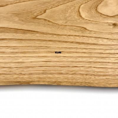 ふるさと納税 丹波市 ガラスのような木のお皿「一人膳 八寸」クリ　Mサイズ　1枚 |  | 03