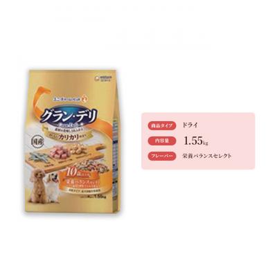 ふるさと納税 伊丹市 グラン・デリ カリカリ仕立て 10歳以上用 栄養バランスセレクト1.55k×4袋[54030453]