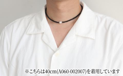 パール 2WAY チョーカー ブレスレット オニキス 42cm 暁工房 父の日 ネックレス 真珠 アクセサリー アコヤ真珠 本真珠 ファッション カジュアル 国産 愛媛 宇和島 A060-002008