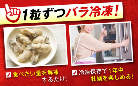 特選 牡蠣三昧！【瞬間冷凍】広島牡蠣 むき身 生食用 60g×5袋 大容量 カキ かき 料理 簡単 魚介類 海鮮 ギフト 広島県産 江田島市/株式会社門林水産[XAO055]