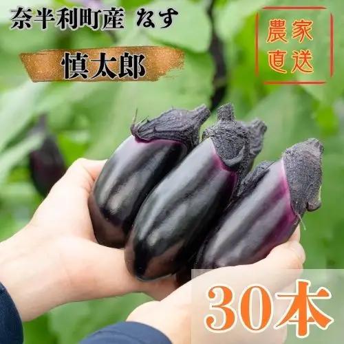 131004　奈半利町の茄子【慎太郎】30本