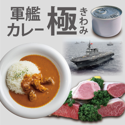 京都舞鶴 軍艦カレー極 3缶～9缶 210g/缶 CAN BRICK 長期保存 備蓄 災害 キャンプ 保存食 缶詰 カレー缶 レトルト缶 カレー カレーライス 牛カレー ビーフカレー 缶 箱入り 非常食